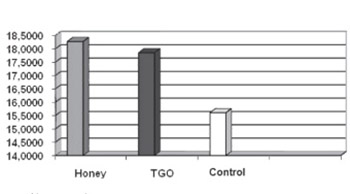 Biochemical Evaluation of the Therapeutic Effectiveness of Honey in Oral Mucosal Ulcers