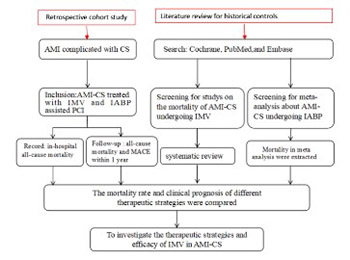 Percutaneous coronary intervention assisted by invasive mechanical ventilation and intra-aortic balloon pump for acute myocardial infarction with cardiogenic shock: Retrospective cohort study and meta-analyses