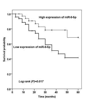 Analysis of the diagnostic and prognostic value of miR-9-5p in carotid artery stenosis