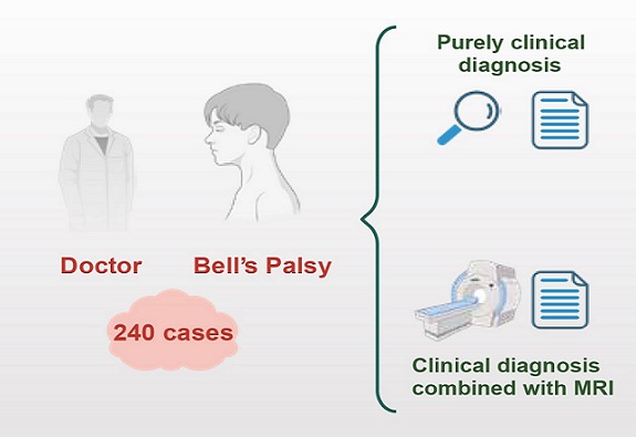 Development of a clinical diagnostic model for Bell's palsy in patients with facial muscle weakness